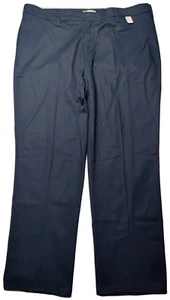 DICKIES Occupational Wear Women Plus 18W (32" Inseam) Blue Work Pant NEW - Picture 1 of 13