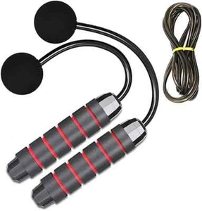 Jump Rope Switchable Dual Mode Ropeless and Corded Jump Rope Memory Foam Handle - Picture 1 of 6