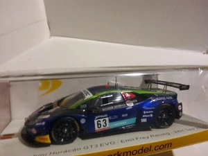 1/43 SPARK LAMBORGHINI HURECAN GT3 EVO ,EMIL FREY RACING,  24HR SPA 2022 #63 - Picture 1 of 2