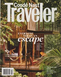 Conde Nast Traveler January/February 2021 Everyone Needs an Escape (Magazine: T - Picture 1 of 1