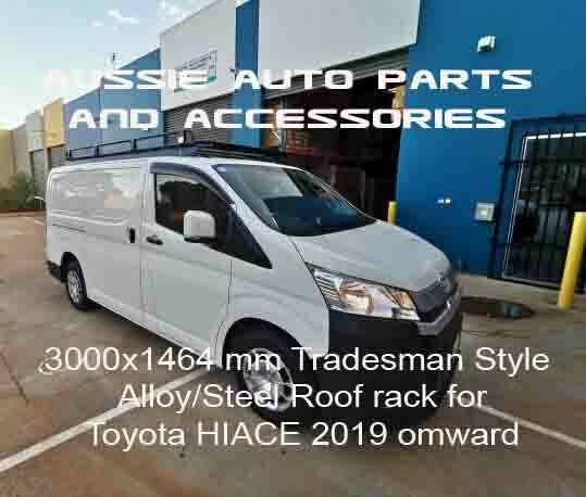 Tradesman Style Open Ends Steel Roof Rack 3000mm for Toyota HIACE Van My2019