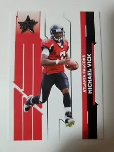 Tarjeta Leaf Rookies Stars Michael Vick 2006 #6 - Imagen 1 de 2