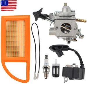 Ignition Coil Kit for Stihl BR600 BR500 BR550 42824001305 Carburetor Leaf Blower - Picture 1 of 11