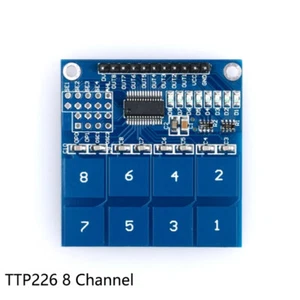 TTP226 8 Channel Digital Touch Sensor Module Capacitive Touch Switch Button New - Picture 1 of 4