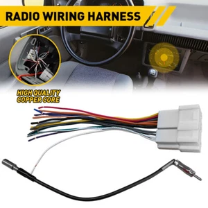 Radio Wire Harness & Antenna Adapter For 1988-2000 Chevrolet C1500/C2500/C3500 T - Picture 1 of 10