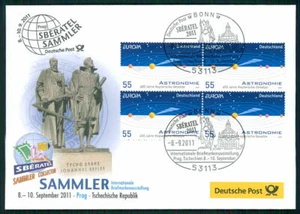 GERMANY EXHIBITION-COVER 2011 CZECH REPUBLIC PRAGUE ASTRONOMIC KEPLER (m3319 - Picture 1 of 2