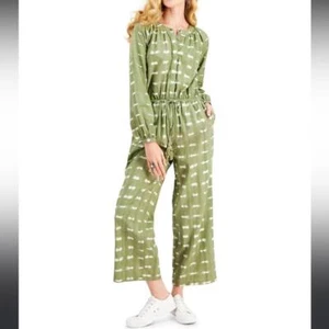 Style & Co l Tie Dyed Textured Jumpsuit XS - Picture 1 of 10
