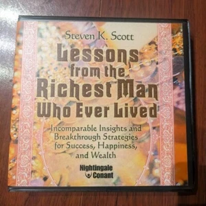Lessons From The Richest Man Who Ever Lived - CD BRAND NEW - Nightingale Conant - Picture 1 of 2