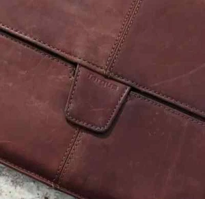 Targus Hughes Cartera de Cuero Funda iPad Marrón Cierre Magnético Chromebook Bolsa - Imagen 1 de 3