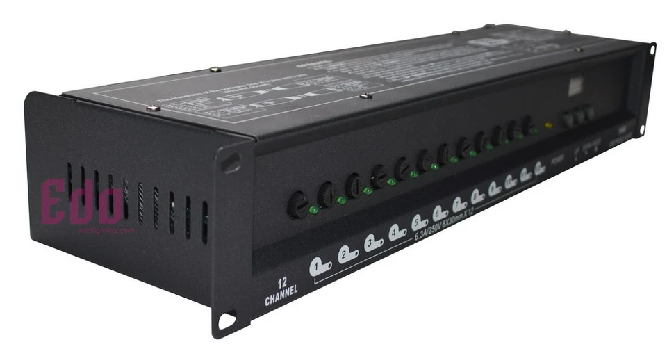 12channel DMX SWITCH BOX bar Controller for Stage dj light disco party Power box - Image 1 of 3
