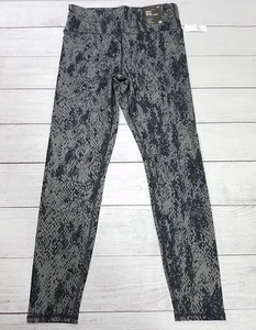 Gap Fit Sky High Studio Full-Length Leggings Womens Medium - Snake Print - Picture 1 of 7