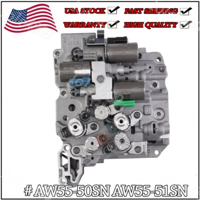 AW55-50SN AW55-51SN Transmission Valve Body Fit For Volvo S60 V70 XC70 2003-2007 - Image 1 of 4