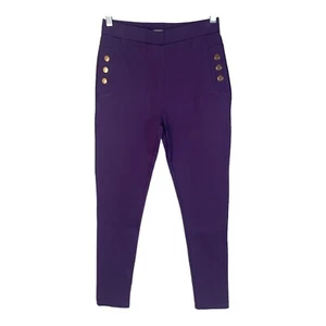 Habitual Girls - Girls Mid-Rise Ankle Skinny Pants - Purple - Size 25x26 - Picture 1 of 10