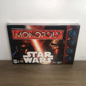 Monopoly Star Wars 2015 Hasbro Disney The Force Awakens Special Edition Sealed - Picture 1 of 13