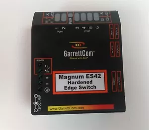 GarrettCom Magnum ES42H-48VDC Hardened Edge Switch No PSU - Picture 1 of 6