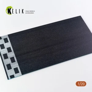 Base acrílica para kit de modelo a escala - Escala de posición de inicio F1 1:20 KeliK KS20001 - Imagen 1 de 5