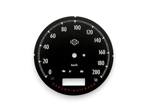 Harley Davidson Dyna Switchback FLD 2012 Tachoscheibe Speedometer Cluster Dial - Bild 1 von 4