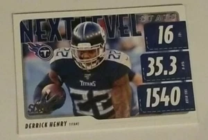 Derrick Henry 2020 Score INSERT Next Level Stats! Tennessee Titans. No. NLS-DH - Picture 1 of 2