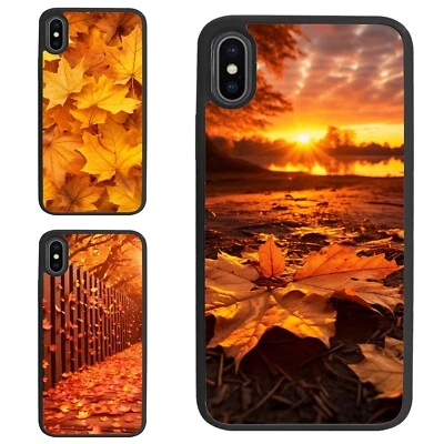autumn Falling leaves Trendy Cover For Samsung Galaxy Huawei PURA 70 - Image 1 of 4