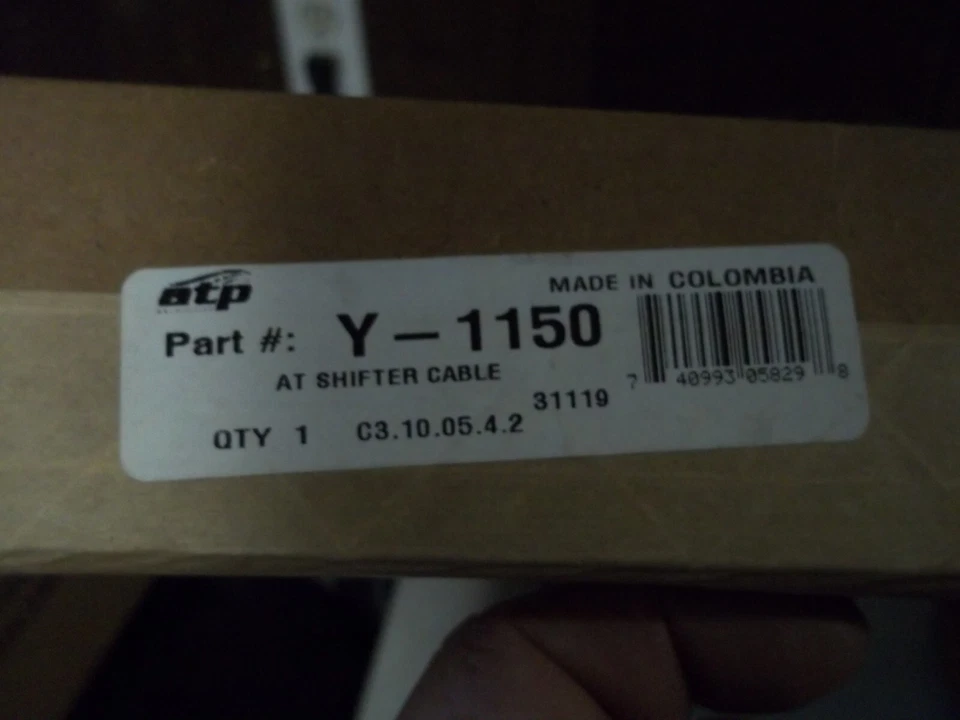 Automatic Transmission Shifter Cable-Auto Trans Shifter Cable ATP Y-1150 - Image 1 of 1