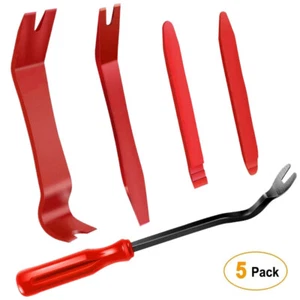 5Pcs/Set Car Trim Removal Kit Door Panel Fastener Auto Dashboard Plastic Tool - Picture 1 of 18