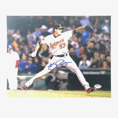 Foto firmada por Kevin Gausman 11x14 PSA/DNA Orioles autografiada Foto 1 de 3