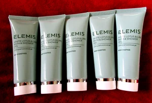 Menge 5 ELEMIS Körper Exoten Weißer Lotus & Limette Bad & Duschgel 1,7 Unzen Reise - Bild 1 von 3