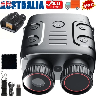 10X Zoom Digital Binoculars 2.7K Infrared Video Recording Night Vision Goggles - image 1 of 4