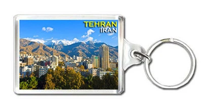 TEHRAN IRAN KEYRING SOUVENIR LLAVERO