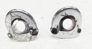 1957 chevy windshield wiper escutcheons right & left belair 210 150 wagon #1 - Picture 1 of 4