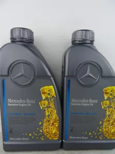 Mercedes Benz MB 229.5 5W-40 Motoröl 5W40 Genuine Engine Oil 2x 1Liter Original - Bild 1 von 5