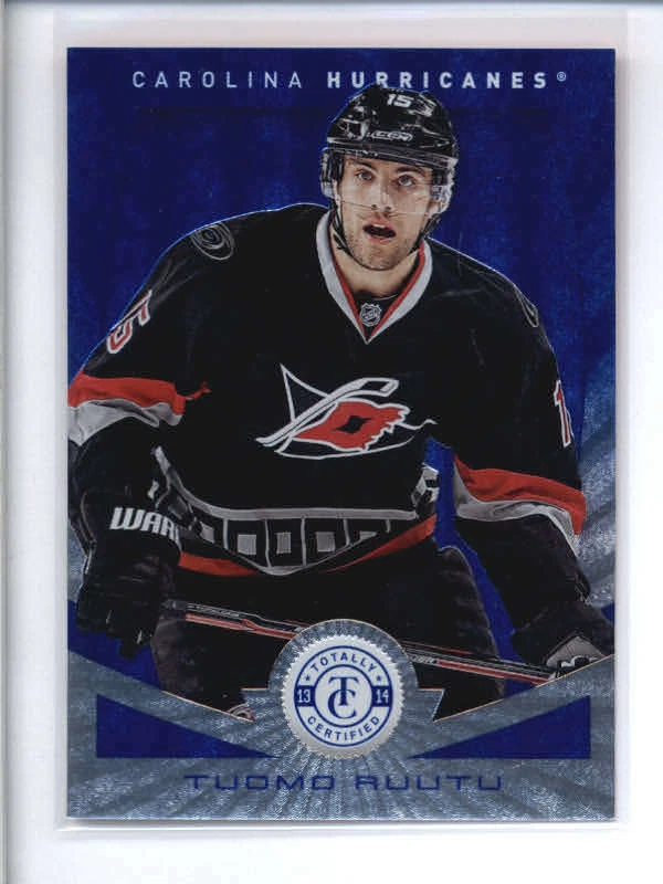TUOMO RUUTU 2013/14 TOTALLY CERTIFIED #114 MIRROR PLATINUM BLUE #39/50 AJ7138 - Image 1 of 1