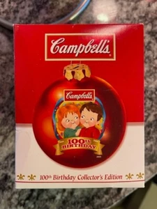 Campbell's Holiday Ornament - 100th Birthday collector's Edition 2004 - Picture 1 of 3