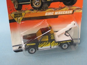 Matchbox GMC Camion Demolitore Corpo Nero Giocattolo Modellino Auto 70mm in BP - Foto 1 di 1