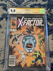 X-Factor #6 CGC SS Newsstand 9.8 Sign2x Walt & Louise Simonson 1st Apocalypseš„ - Picture 1 of 2