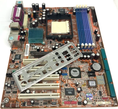 ABit  AV8 Motherboard w/IO Shield ( VIA K8T800 Pro) - Socket 939 - Image 1 of 2