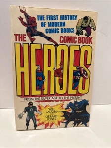 THE COMIC BOOK HEROES 1985 DE WILL JACOBS & GERALD JONES - Imagen 1 de 2