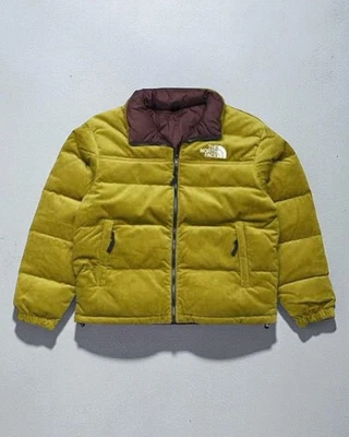 Chaqueta Nuptse Reversible The North Face 92 Pana Marrón NF0A8311 Talla L SIN USAR Foto 1 de 4