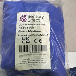 Calcetín Sensory Direct Body azul mediano BSC22BLU - Imagen 1 de 3