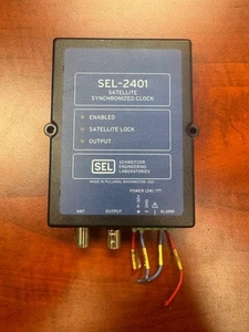 Schweitzer Engineering Laboratories SEL-2401 Satellite Synchronized Clock - Picture 1 of 4