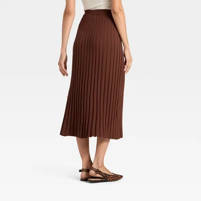 Women's Ribbed Mini Sweater Skirt - A New Day - Image 1 of 2