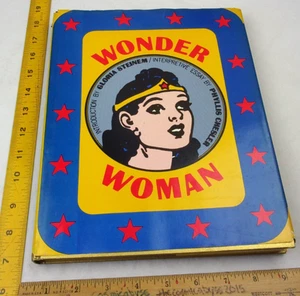 Wonder Woman Ms. Book Gloria Steinem hardcover book 1972 1st edition HBDJ - Picture 1 of 8
