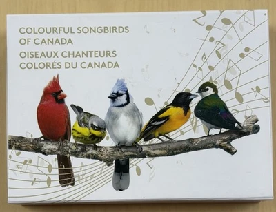 2015 Canada $10 Colourful Songbirds of Canada 5 Coin Set w/Presentation Box - Image 1 of 4