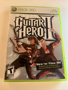 Guitar Hero II (Microsoft Xbox 360, 2007) CIB W/manual. Great Condition! - Picture 1 of 7