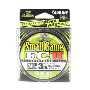 Sunline Fluorocarbon Line Small Game FC II 240m 3lb 0.138mm (5347) - Picture 1 of 6