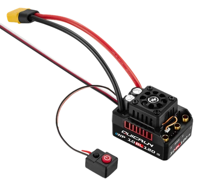 Hobbywing Quicrun WP-10BL120, Brushless Fahrregler mit Lüfter, Waterproof IP67 - Bild 1 von 2