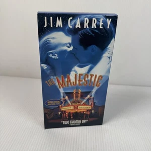 Vintage The Majestic VHS Jim Carrey 2001 Movie Drama Castle Rock Warner Bros - Picture 1 of 5