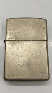 Vintage Zippo 1995 Plain Silver Plate Oil Lighter - Picture 1 of 24