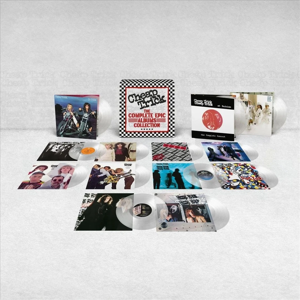 CHEAP TRICK  COMPLETE EPIC ALBUMS 14LPCLEAR - Image 1 of 1