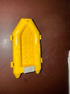 Lego Barco Amarillo Balsa Río Minifigura Exterior Deportes Acuáticos - Imagen 1 de 2